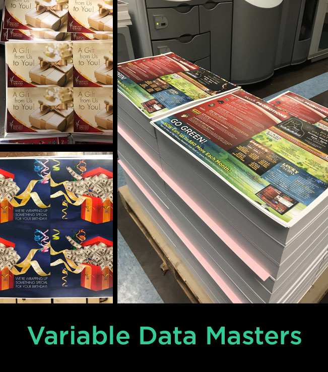 Variable Data Masters